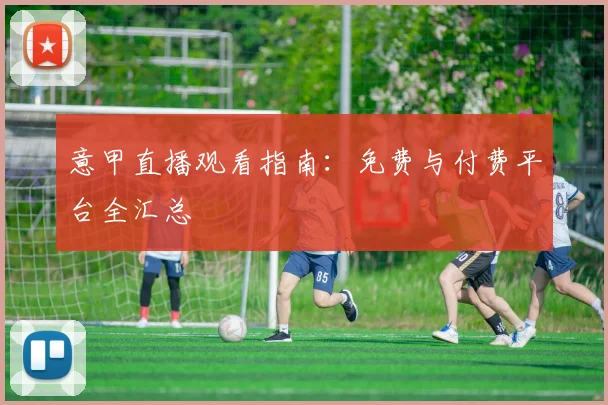 意甲直播观看指南：免费与付费平台全汇总